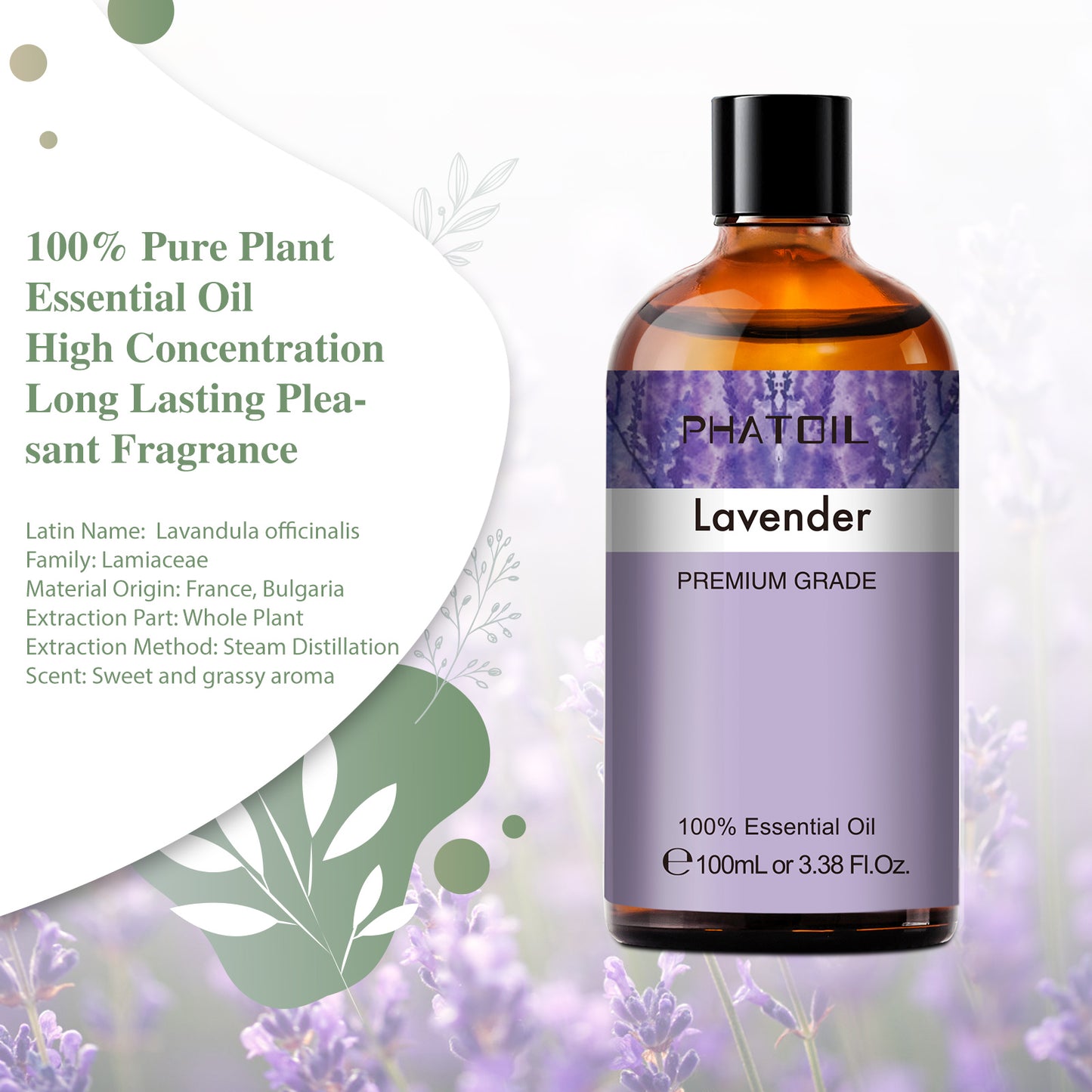 100ml essential oil lavender