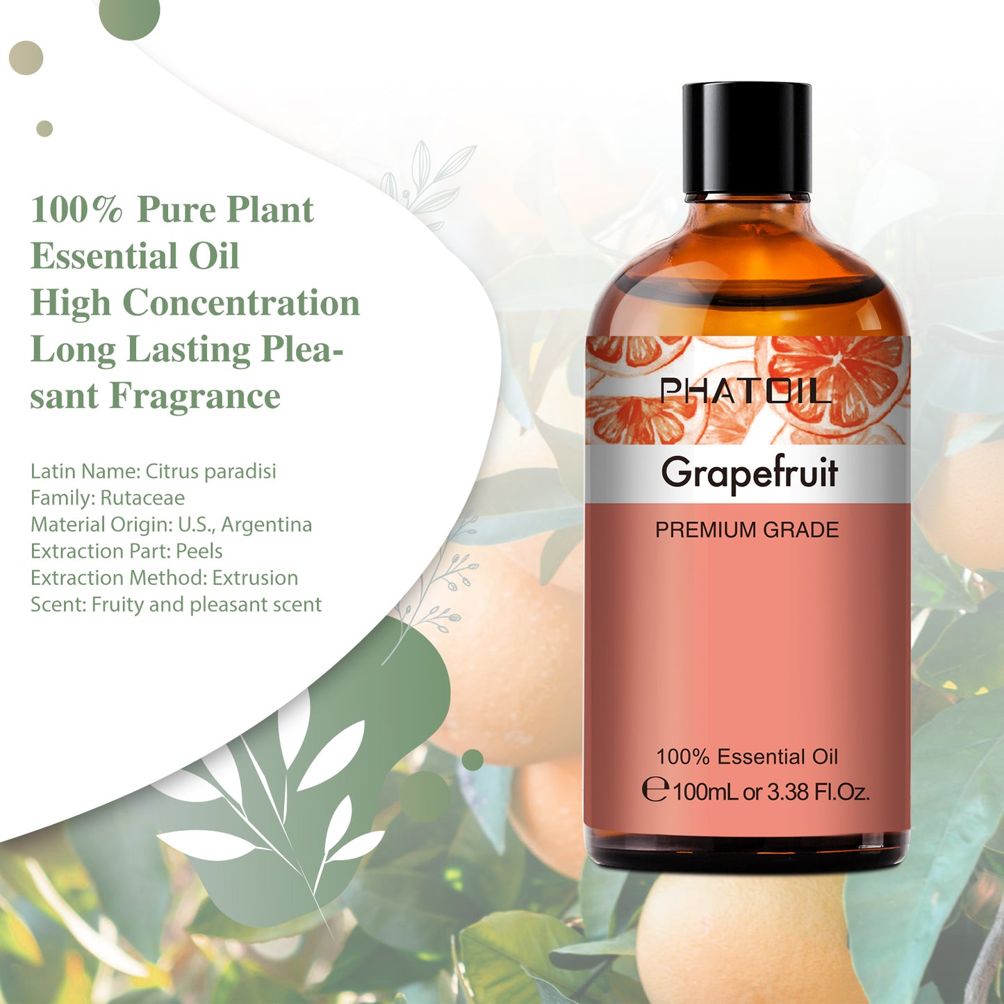 grapefruit pure essential oils