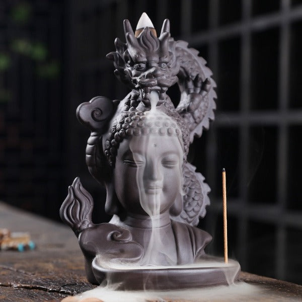 Muse Statue Backflow Incense Burner – UDARELY