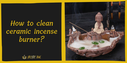 how to clean incense burner