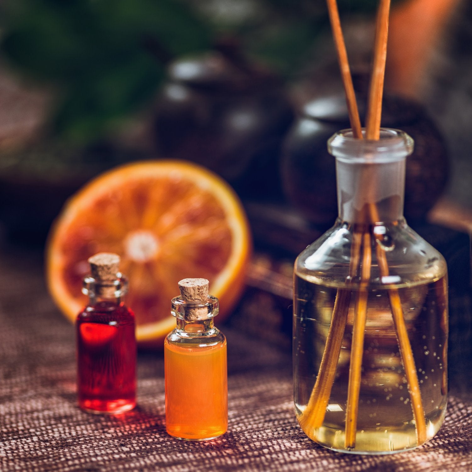 Produits et associés d'aromathérapie