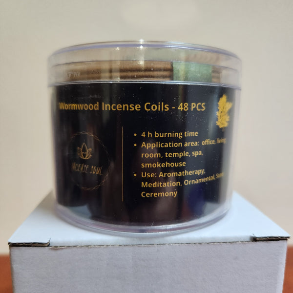 Natural Antiseptic Spiral Incense Coils (48 pcs)