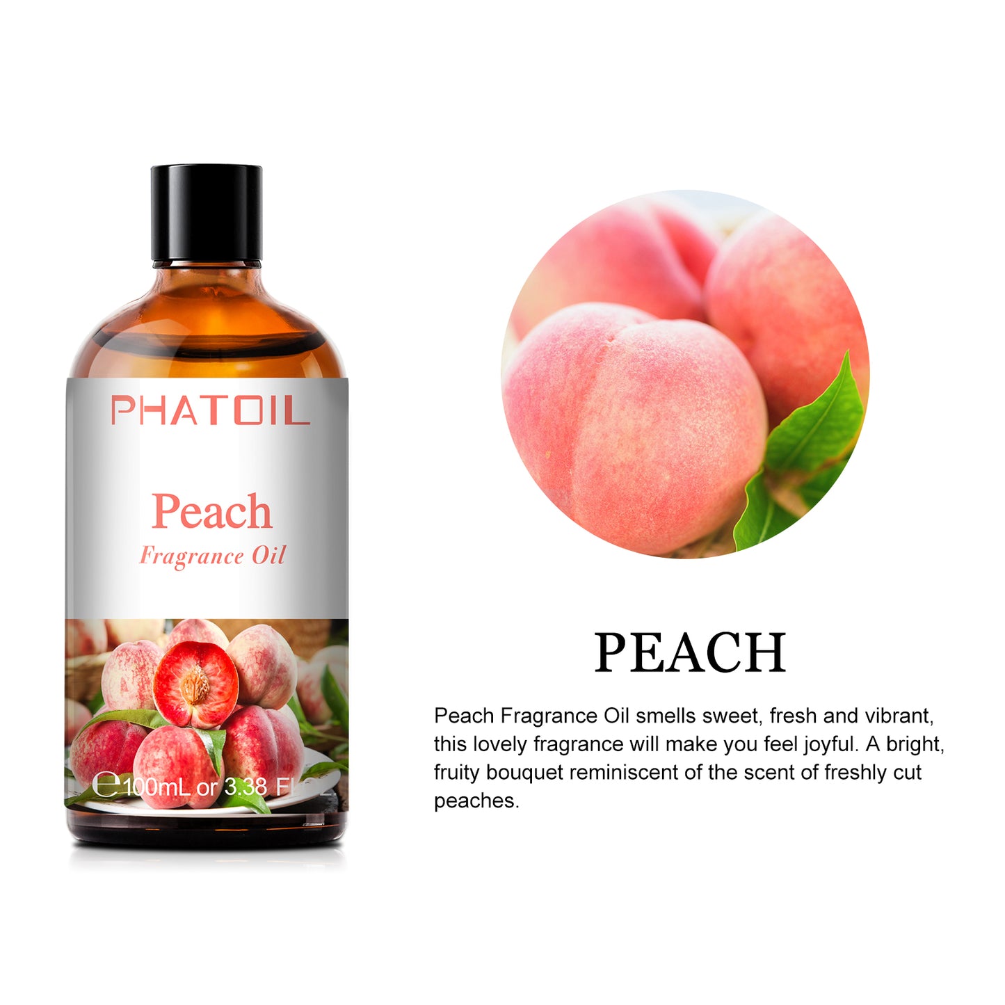 100 ml fragrance oil peach