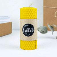 natural beeswax candle