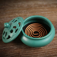 ceramic incense coils burner