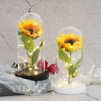 artificial glass flowers