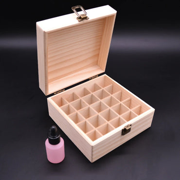 wood essential oil box