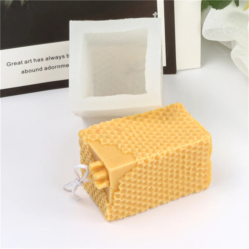 beeswax candle natural