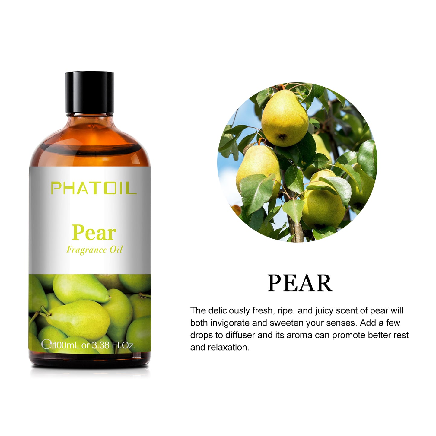 100 ml fragrance oil pear