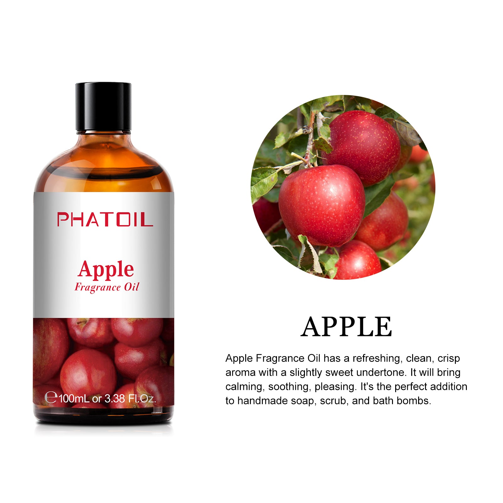 100 ml fragrance oil apple