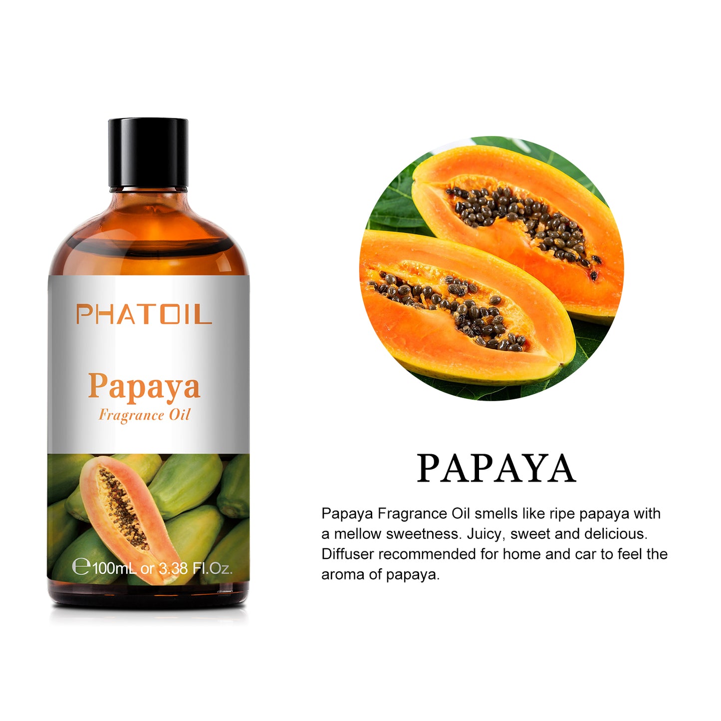 100 ml fragrance oil papaya