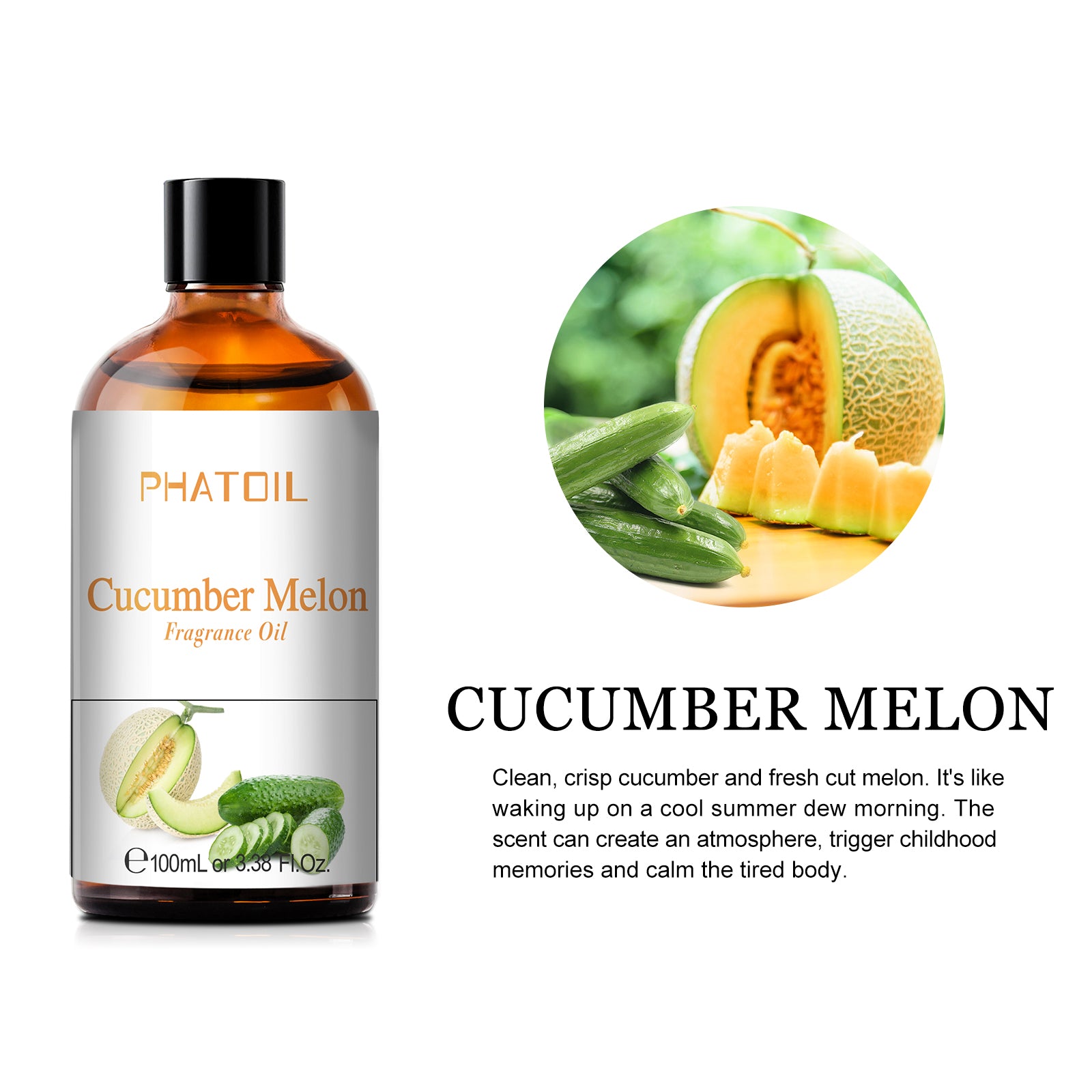 100 ml fragrance oil cucumber melon