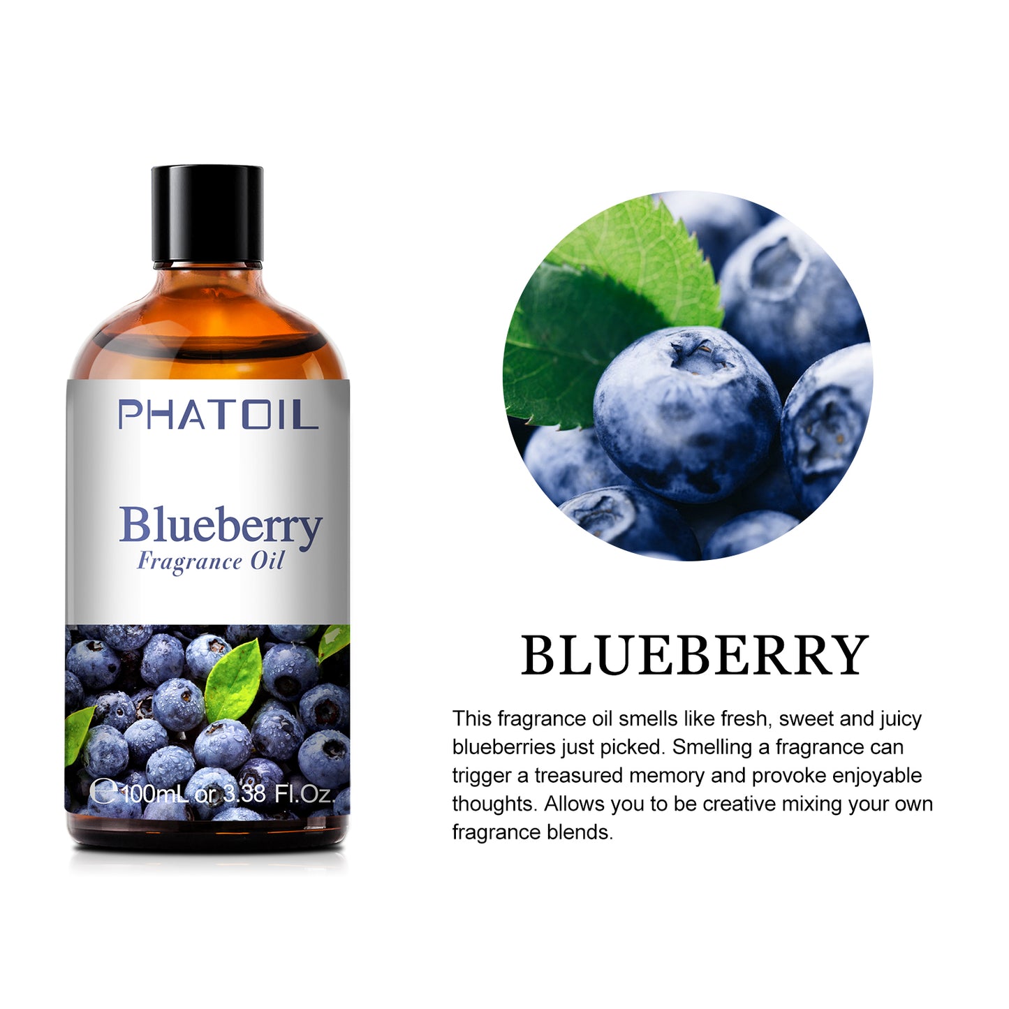 100 ml fragrance oil blueberry