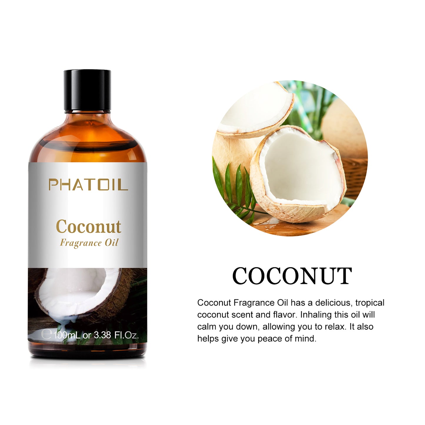 100 ml fragrance oil coconut