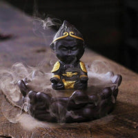 little monk incense burner