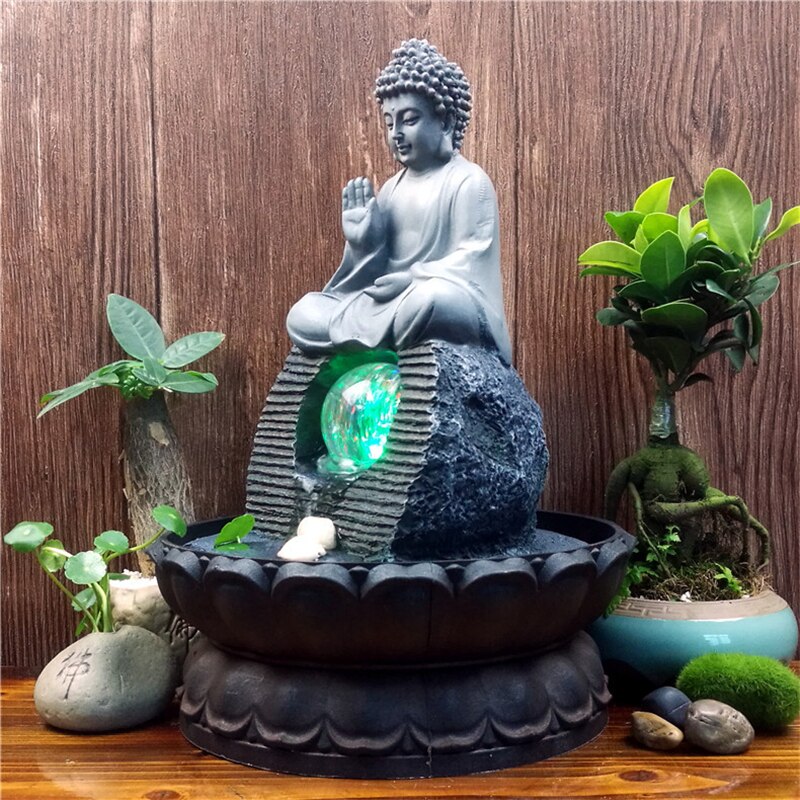 buddha indoor water fountain