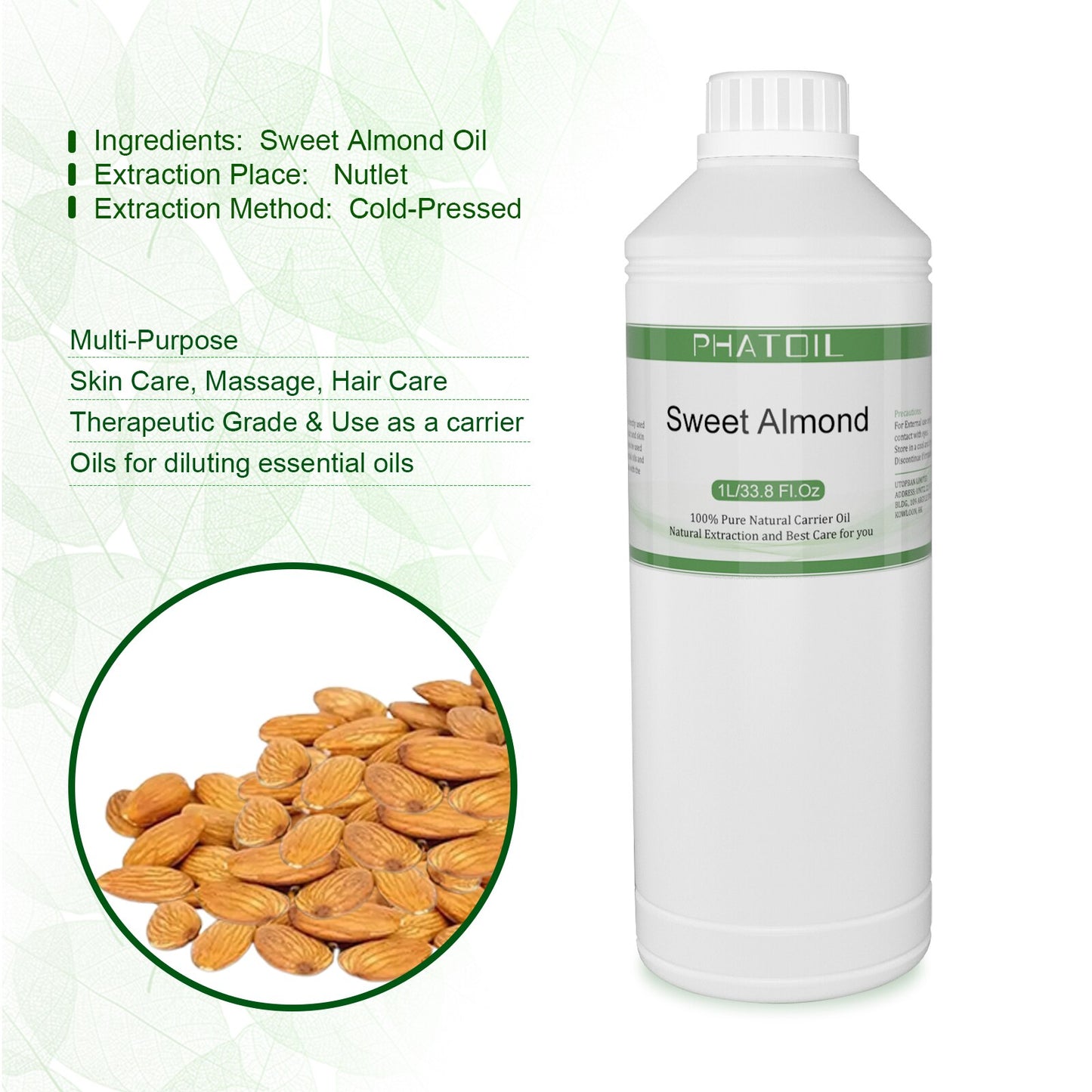 sweet almond carrier oil