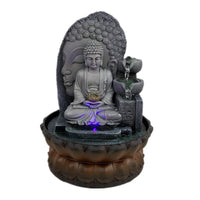 led water fountain indoor buddha