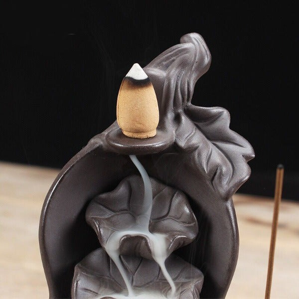 incense burner waterfall