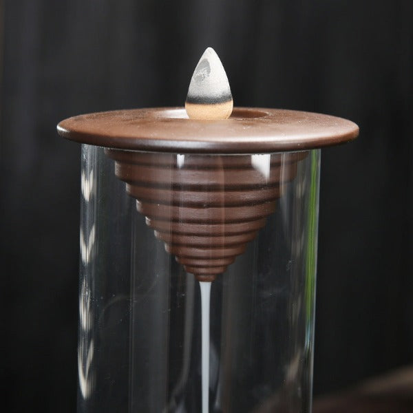 hourglass incense burner