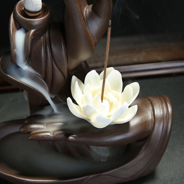 lotus incense burner
