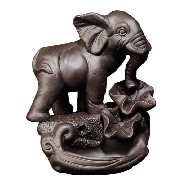 elephant incense burner