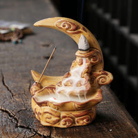 incense burner with waterfall