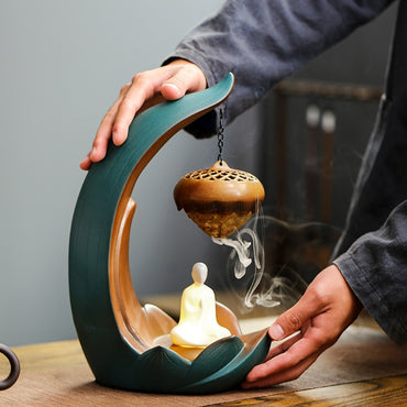 led lamp incense coil burner