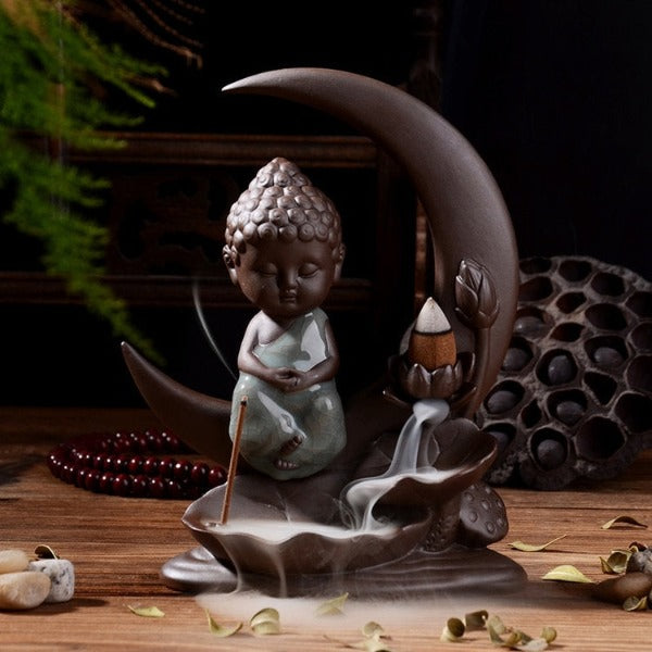 little buddha incense burner